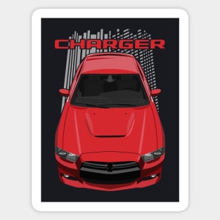 Charger LD 2011-2014-red Sticker